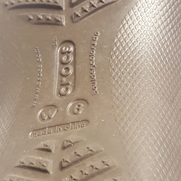 Crocs 10888 Beige Brown Casual Comfort Loafers. Women's Sz 6 - Picture 8 of 8